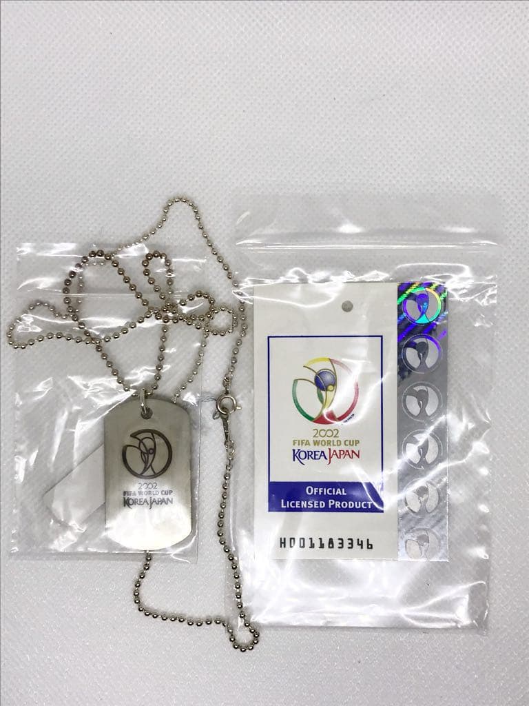 2002FIFA WORLD CUP 公認グッズシルバーアクセサリー