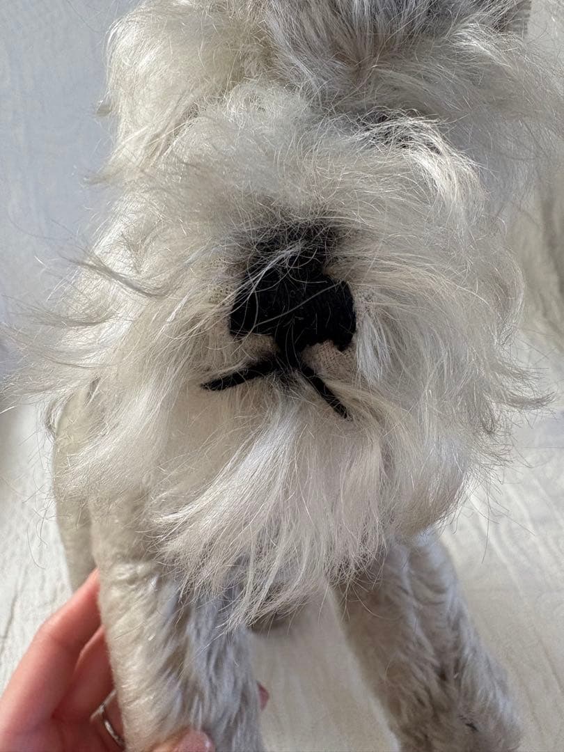 Steiff シュタイフ Tessie テッシー シュナウザー ビンテージ 犬