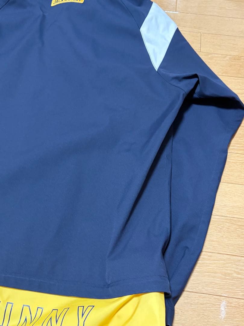 美品Jack Bunny!! ジャックバニー　ゴルフナイロンジャケット Lサイズ