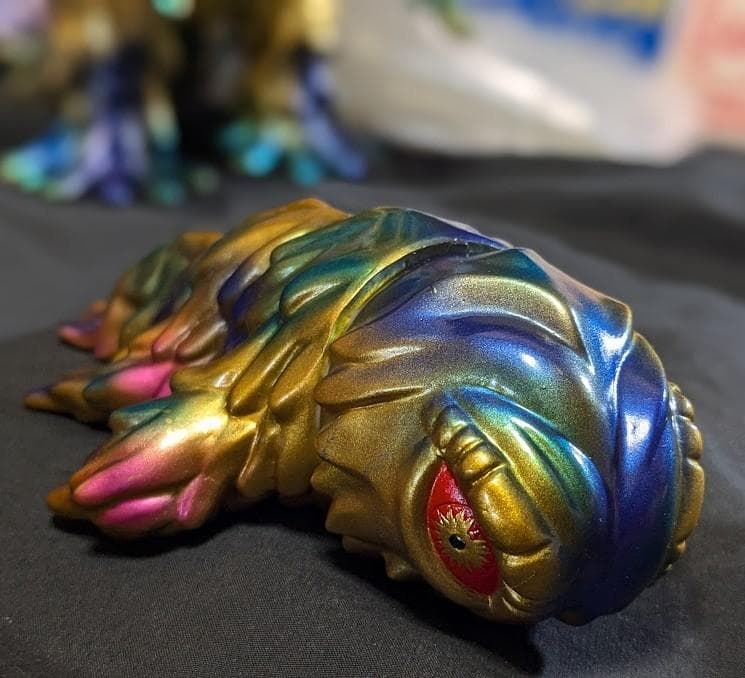 ヘドラ＋水中期（マルサン）モンスターズラボ限定ソフビフィギュア２体セット