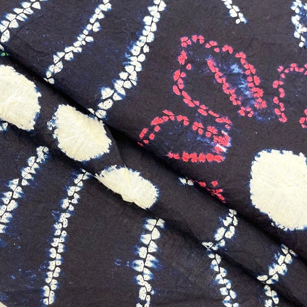 ちんぺーです❣️ 【着物と帯 時流】Y25898◆本場有松鳴海絞り浴衣◆手縫