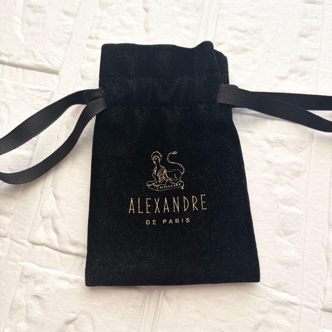 アレクサンドル ドゥ パリ バレッタ AA7-18072-02 ベージュ 7cm