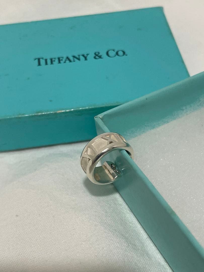 ティファニー　シルバー ピアス　片耳　アトラス　クリーニング済