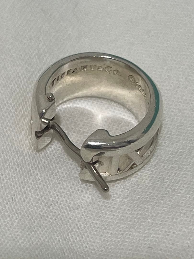 ティファニー　シルバー ピアス　片耳　アトラス　クリーニング済