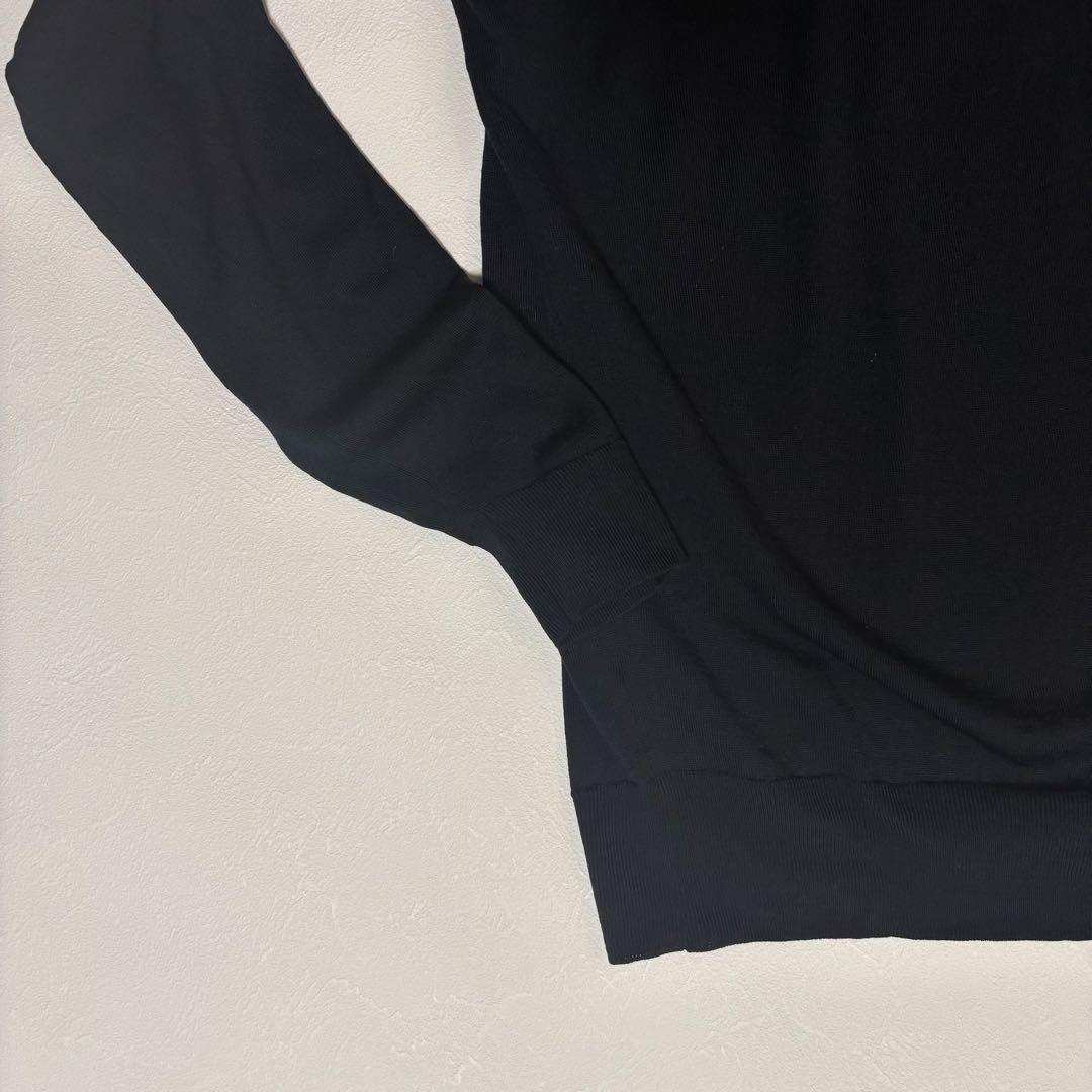 ジョンスメドレー タートルネックニット ブラック　メリノウール 英製 S定価5万