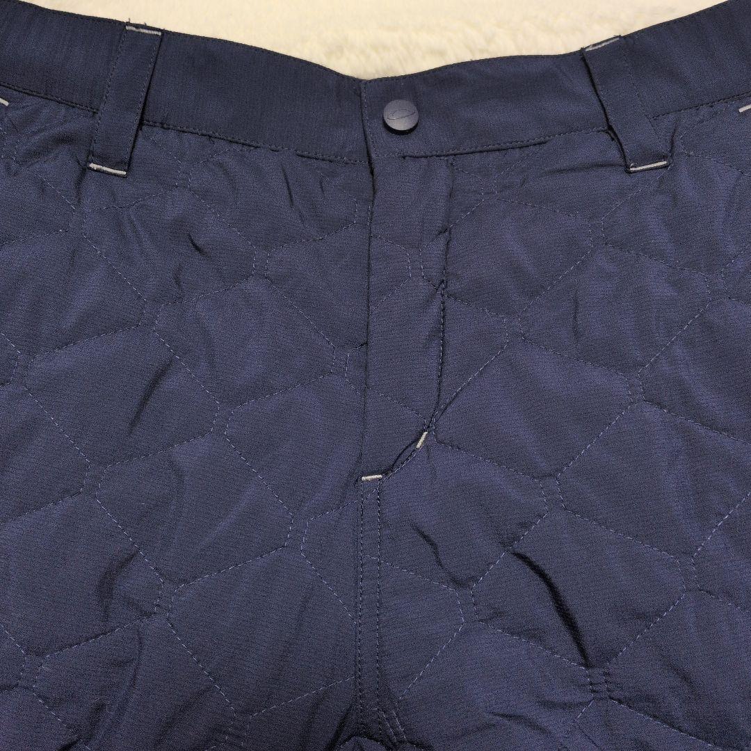 オークリー 中綿 キルティング パンツ XL ネイビー 防寒 防風 ゴルフ