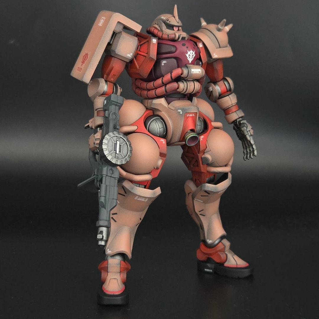 T*a様 HG シャア専用ザク（GQ ）完成品