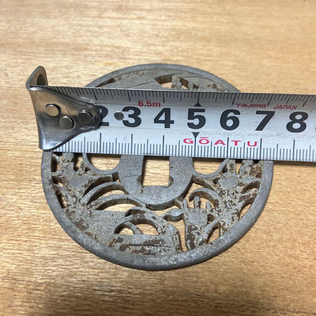 鉄製 鍔　後藤常正