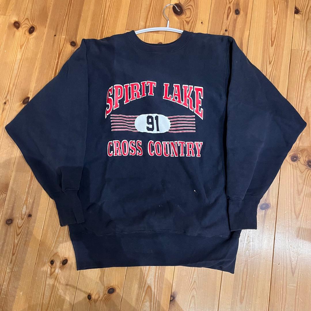 2/8 21時まで値下げセール Champion 90sUSA製リバースウィーブ