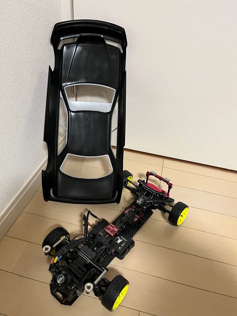 ヨコモyd2rrシャーシメカ付きマークIIボディ付き