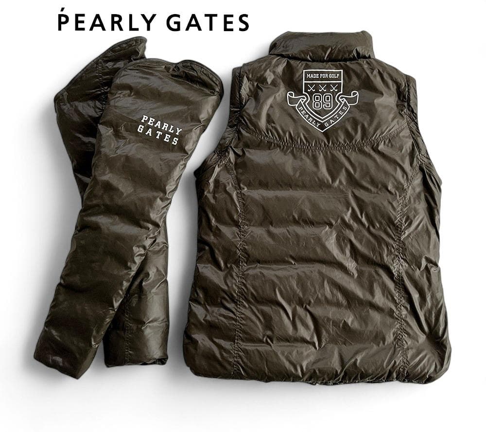 パーリーゲイツ 超軽量 4WAYライトダウンジャケット＆ベスト サイズ0