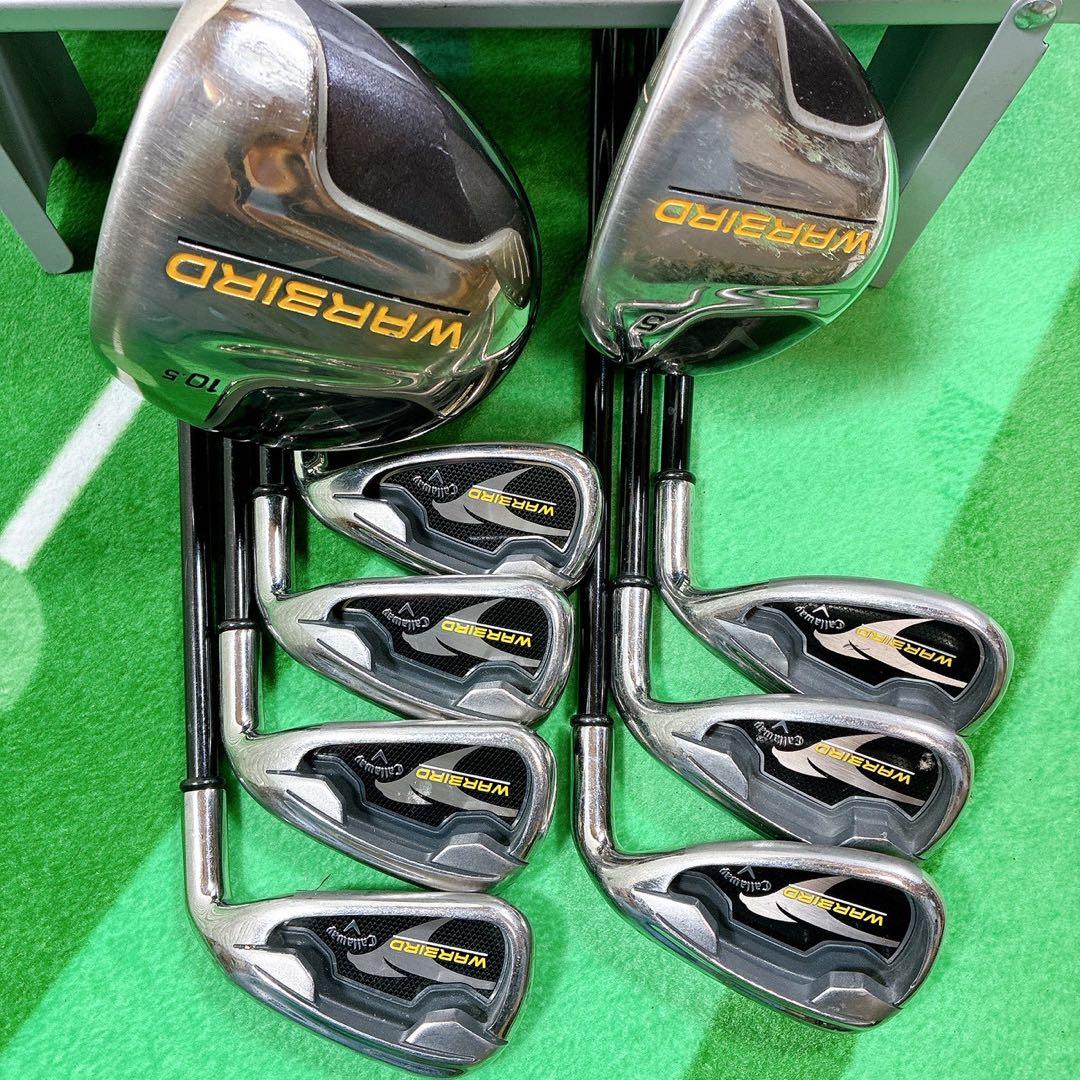 【初心者】Callaway WARBIRDメンズ ゴルフクラブセット 9本