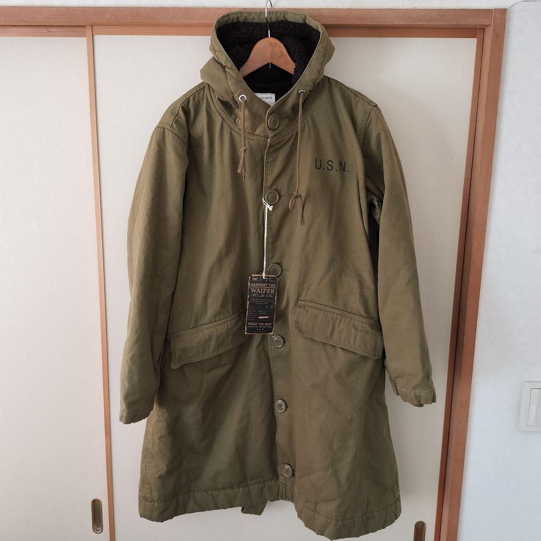 美品 WAIPER ワイパー N-2 デッキコート L
