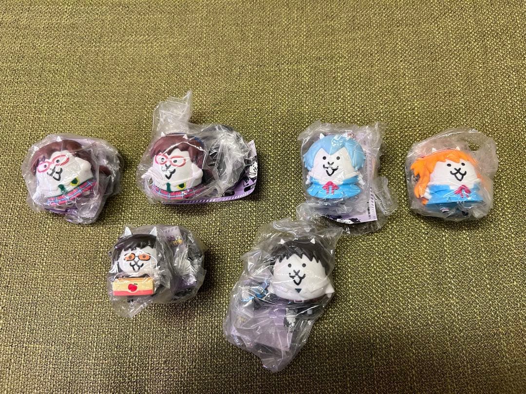 激レア　にゃんこ大戦争　エヴァンゲリオンフィギュア　コンプリート