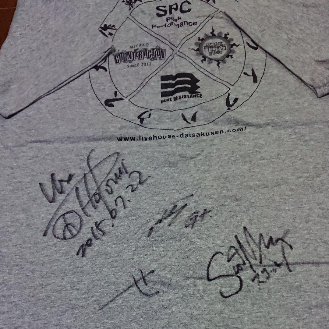 MONOEYES❗メンバー全員直筆サイン入り❗東北ライブハウス大作戦 Ｔシャツ