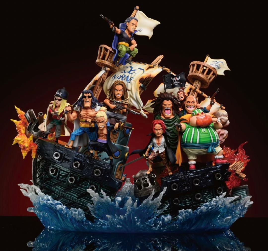 ワンピース 赤髪海賊団 特典付 フィギュア ガレージキット