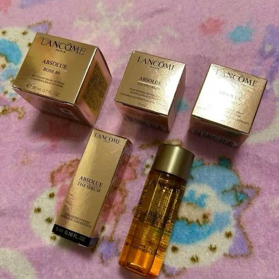 ☆ランコム　アプソリュ　アイクリーム　美容液　化粧水　クレンジング　5点セット☆
