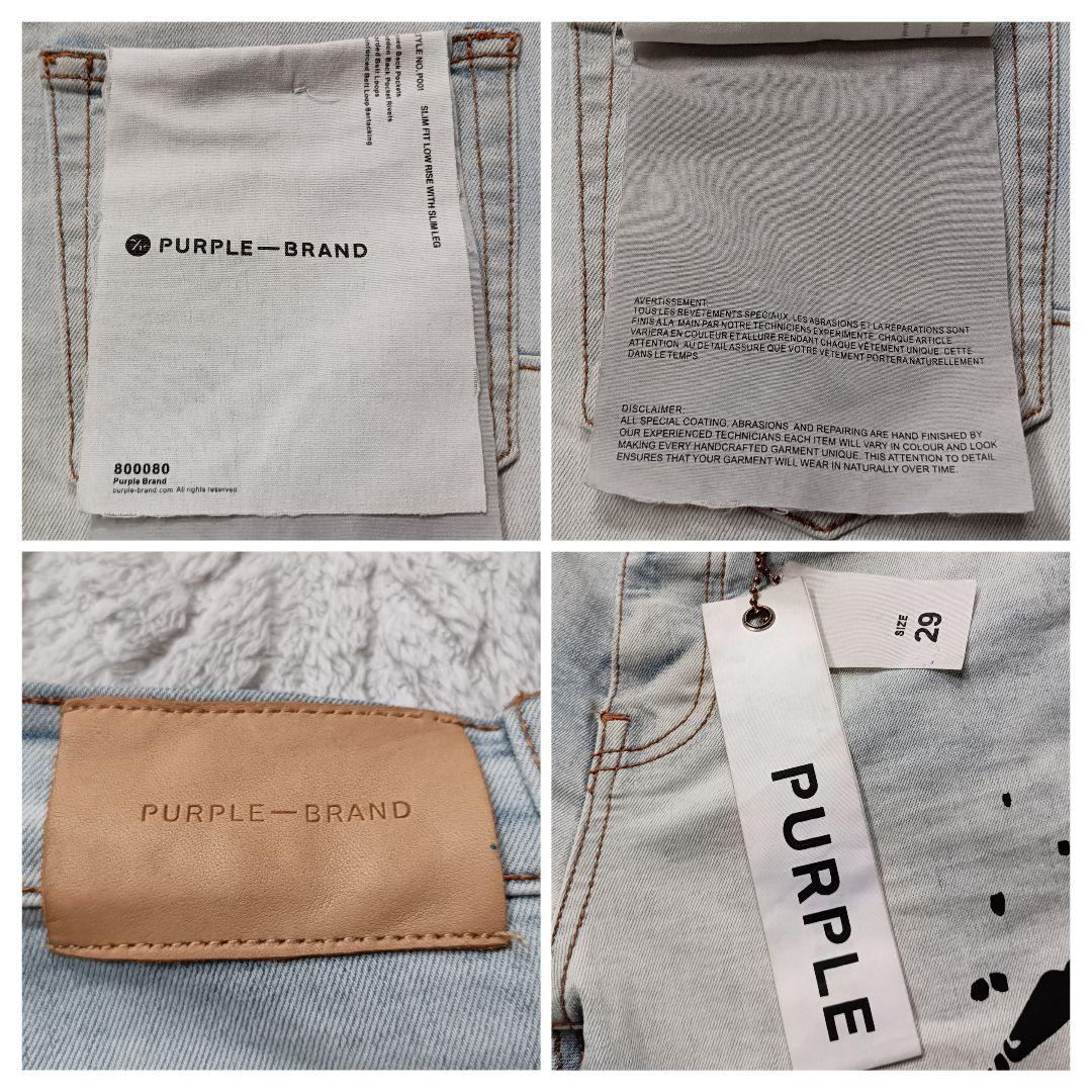 PURPLE BRAND スキニーデニム W29 P001 アメリカ製