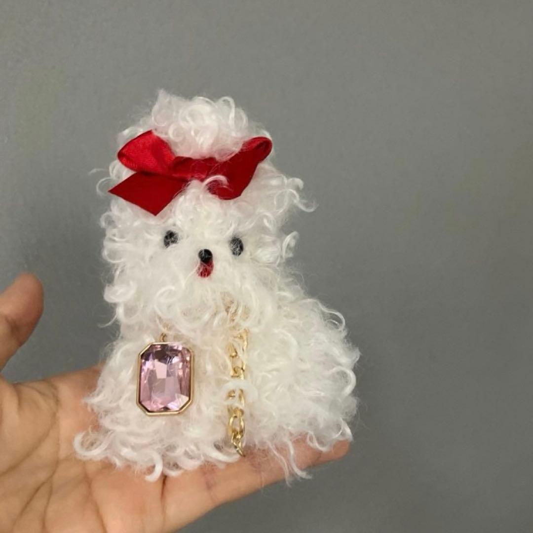 あやぽんぬ様　　　専用　　　昭和レトロ　ロング　わんちゃん　ティファニー