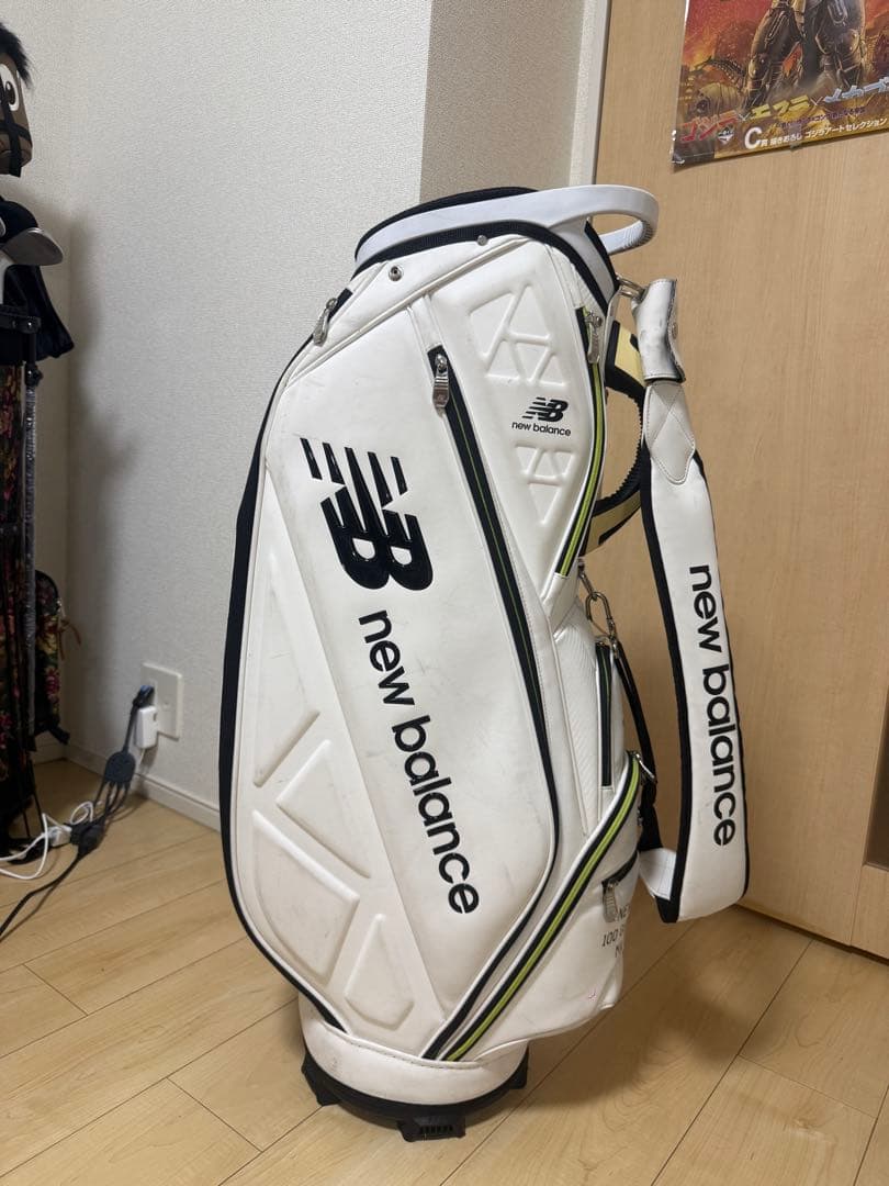 new balance キャディバッグ ホワイト
