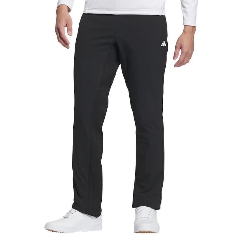 【76】秋冬 定価27,500円 アディダス ゴルフ 中綿 テーパードパンツ 黒