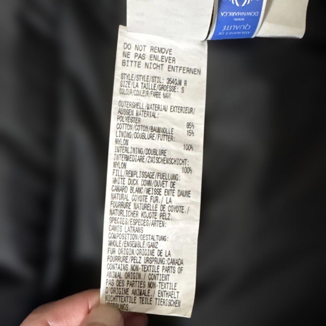 正規品　sophnet別注　ジャスパー　ダウンジャケットsizeS ネイビー