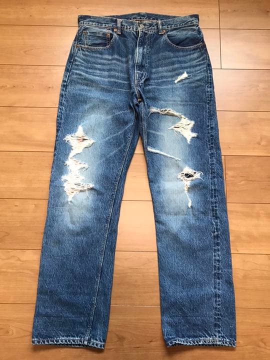 G1950ギャラリー1950×WAREHOUSEウエアハウス デニムパンツ34