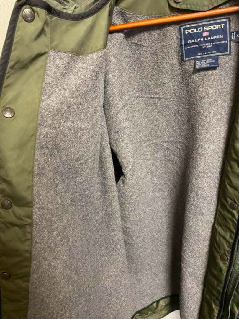 90s polo sport Ralph Laurenミリタリー ライナー
