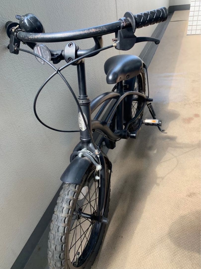 the PARK ビーチクルーザー　マットブラック16インチ