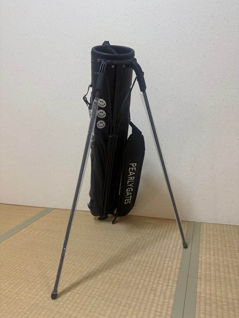 【新品未使用】PEARLY GATES ゴルフスタンドバッグ ブラック