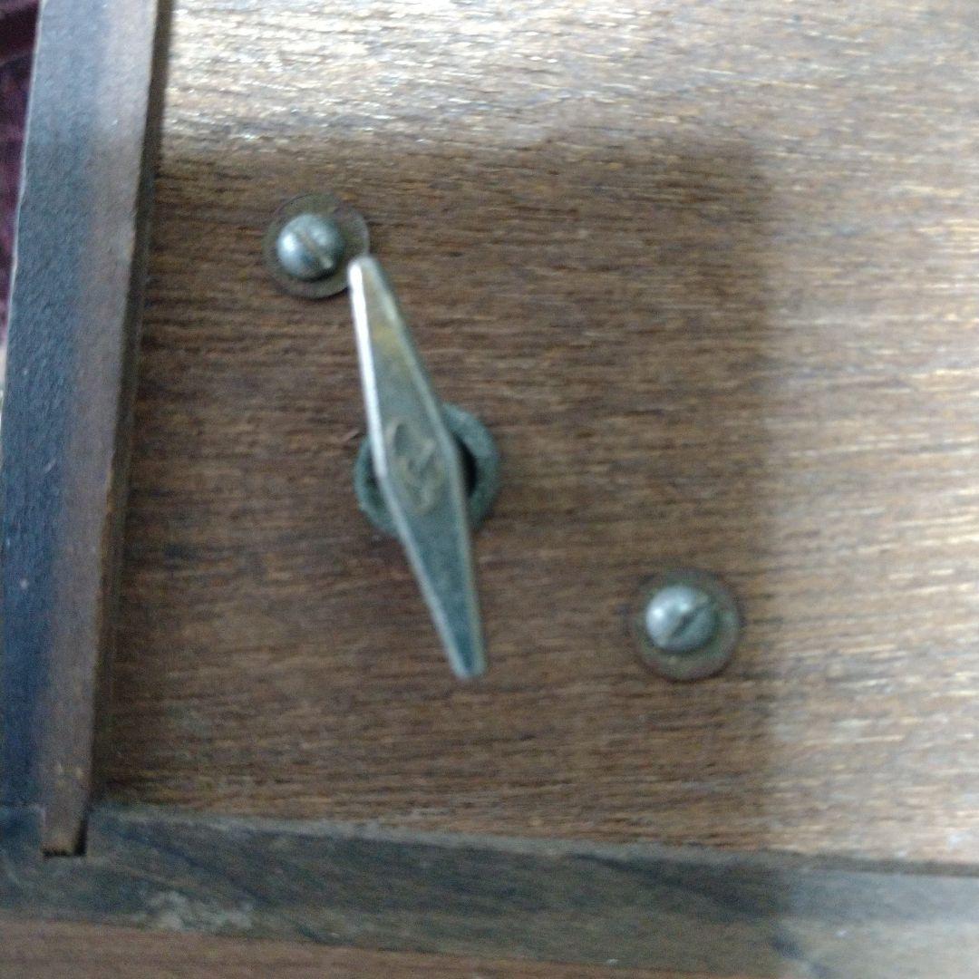 昭和レトロ　ヴィンテージ　和箪笥　小物入れ　オルゴール　木製