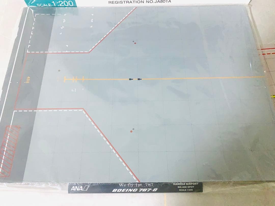 全日空商事公式モデルＢ７８７－８／ＪＡ８０１Ａ特別塗装機／ＨＮＤ４０８エプロン版