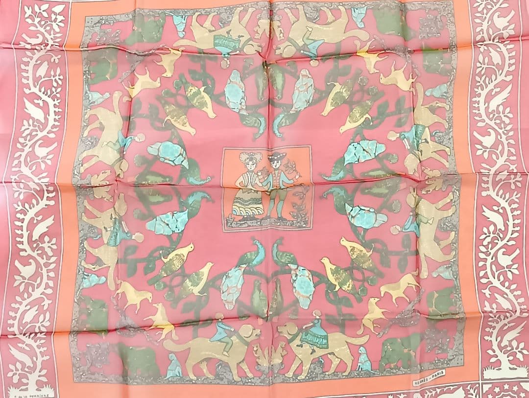 SORA.さま専用！177 HERMES エルメス ハンカチ