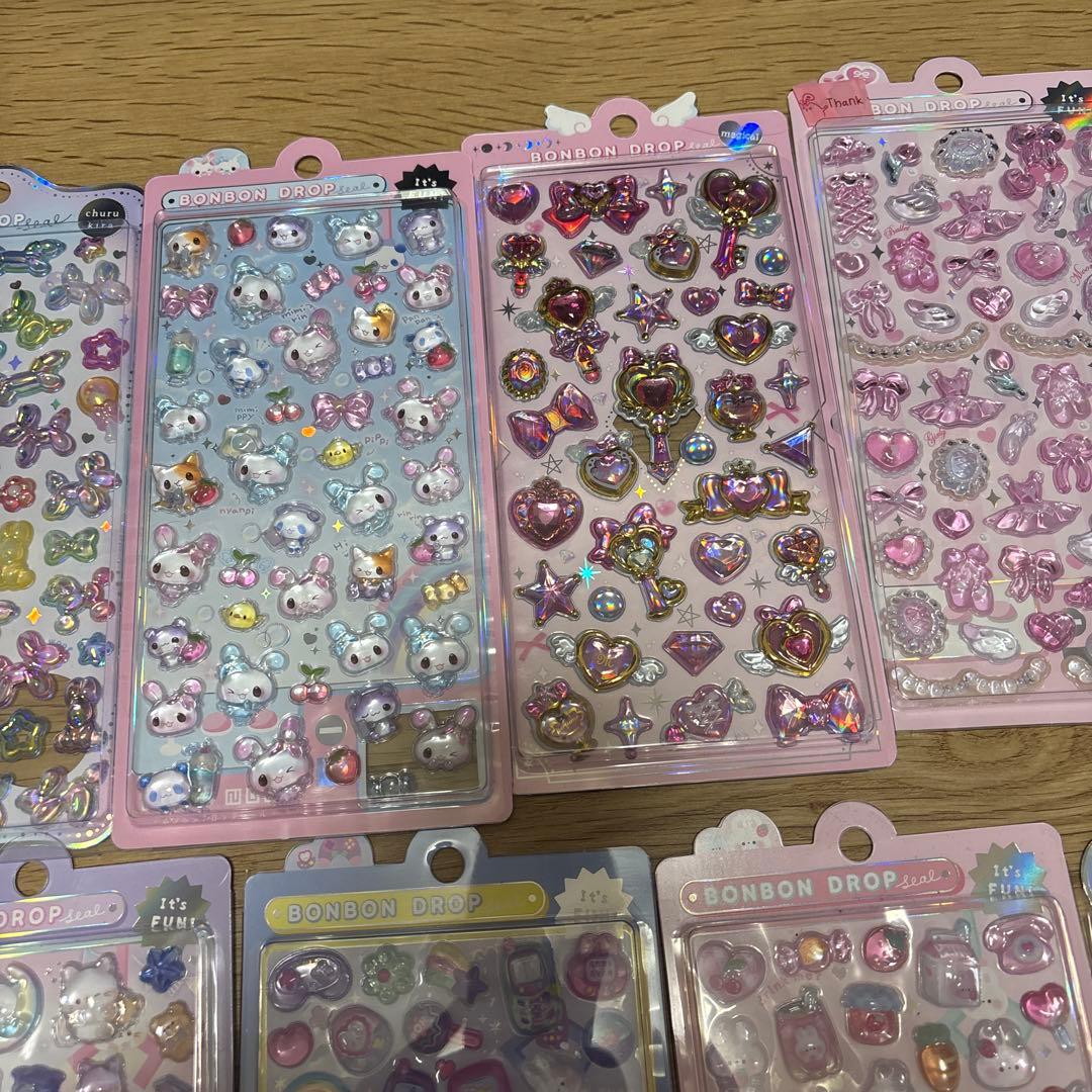 ボンボンドロップシール オリジナル キャラクター セット