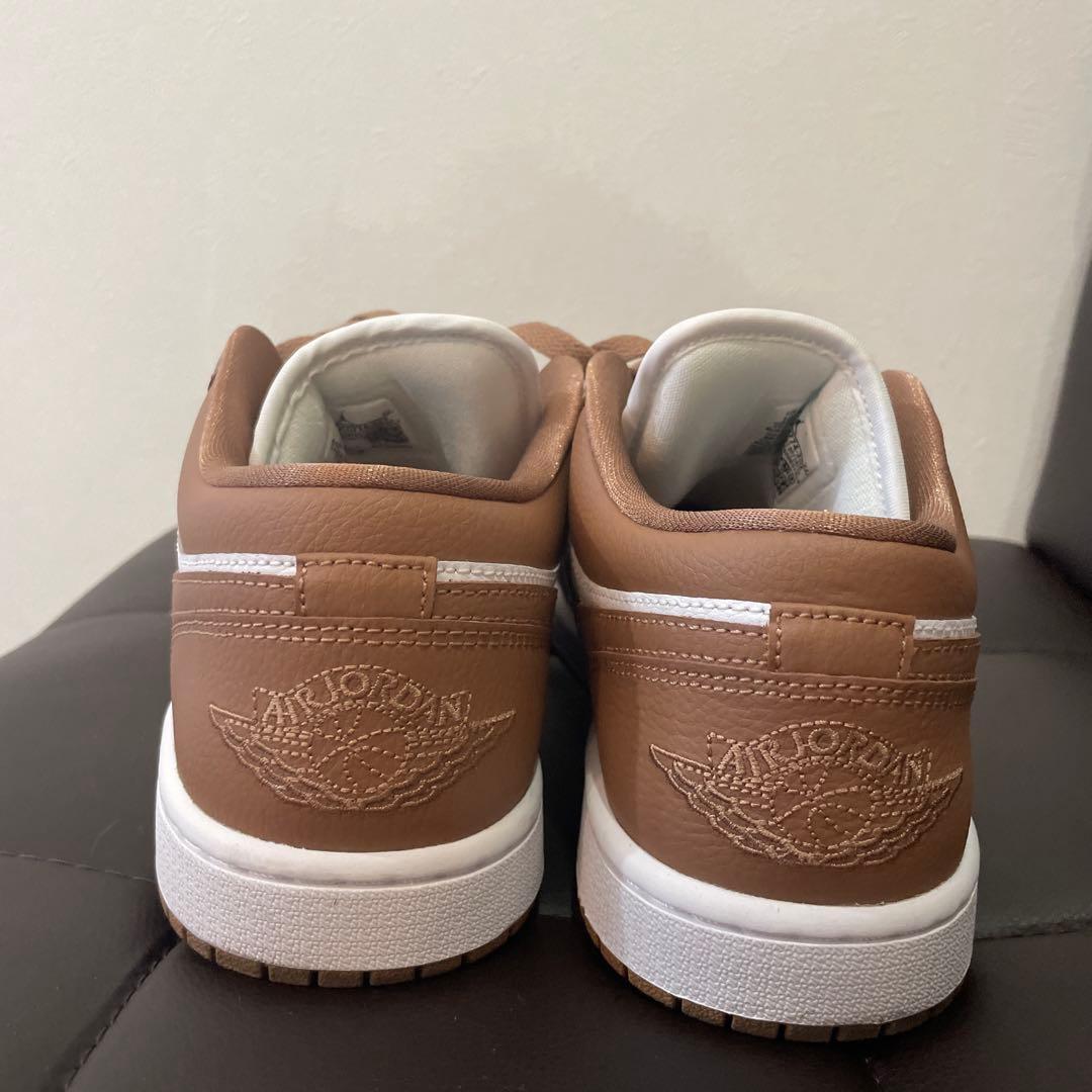 Air Jordan 1 Low ブラウン/ホワイト