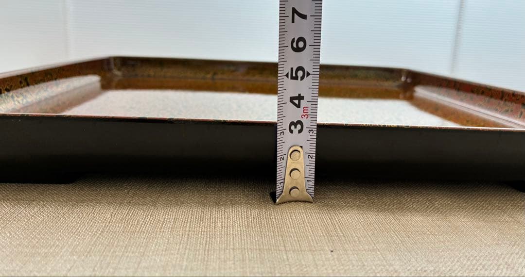 昭和レトロ 津軽塗 角膳漆器 [約35㎝] 8枚セット 和食器 業務用にも