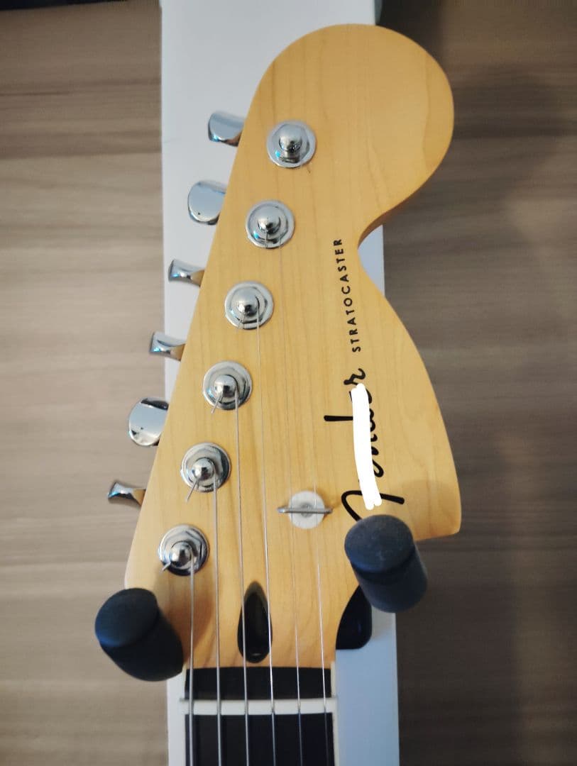 自作 ストラトキャスター 木製PG サーフグリーン コンポーネント