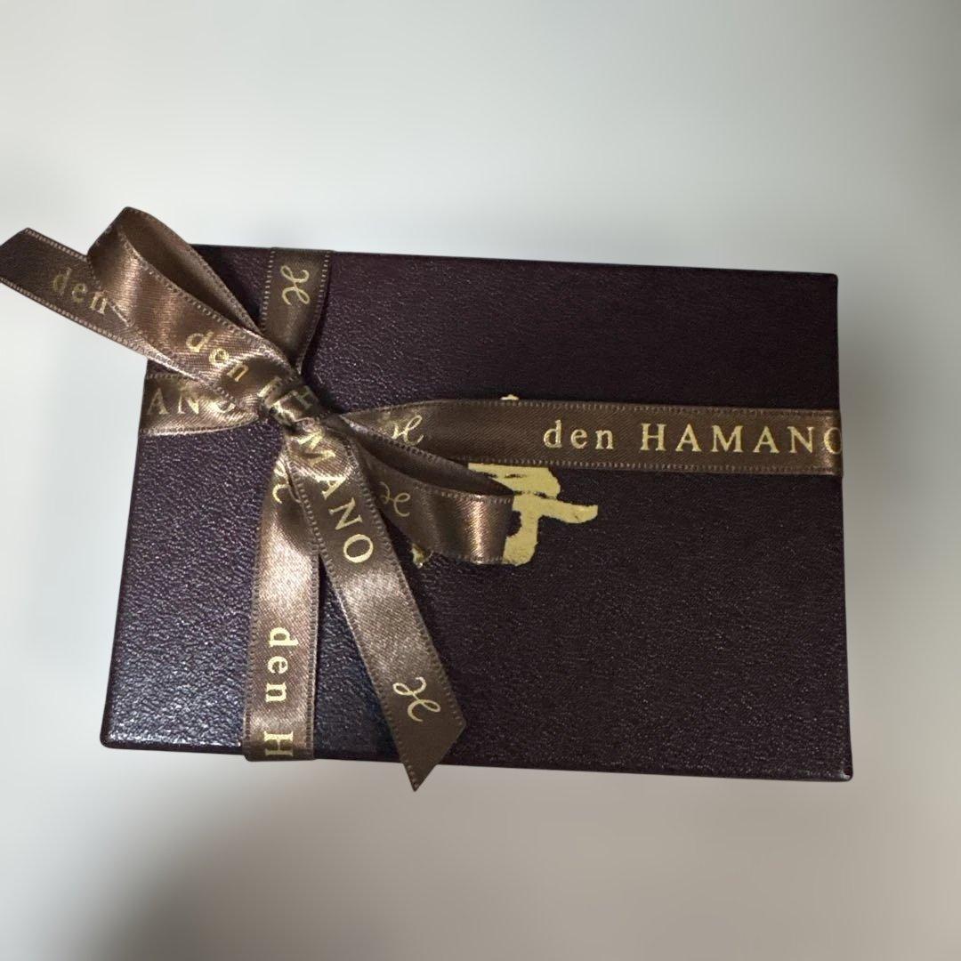 Den hamano グリーン名刺入れ ギフト用