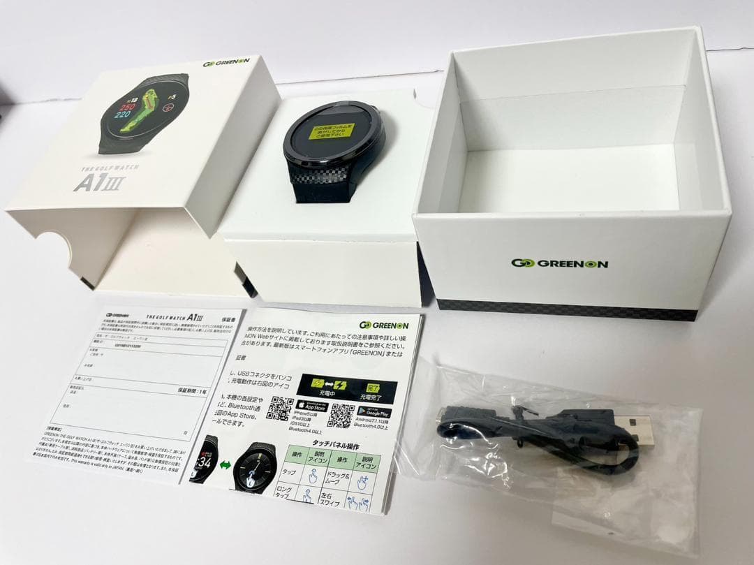 【新品未使用】最新 有機ELモデル GreenOn ザ・ゴルフウォッチ