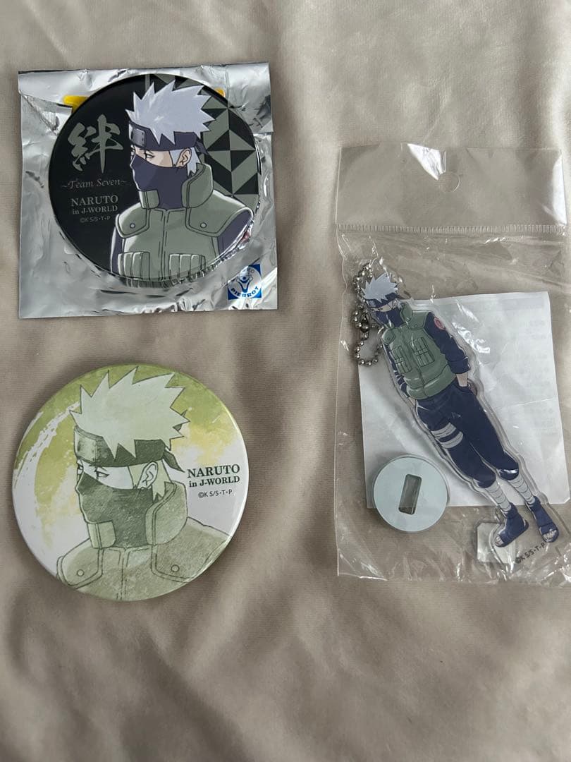 NARUTO J-WORLD 絆 カカシ先生グッズセット