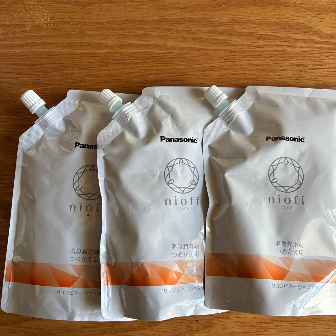 nioff消臭潤滑剤つめかえ用400MLx3