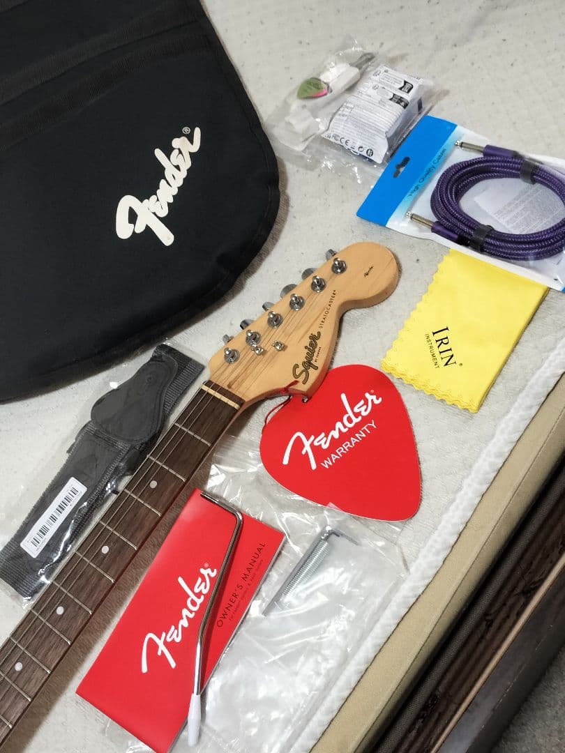 Squier by Fender スクワイヤー Affinity オマケ多数付