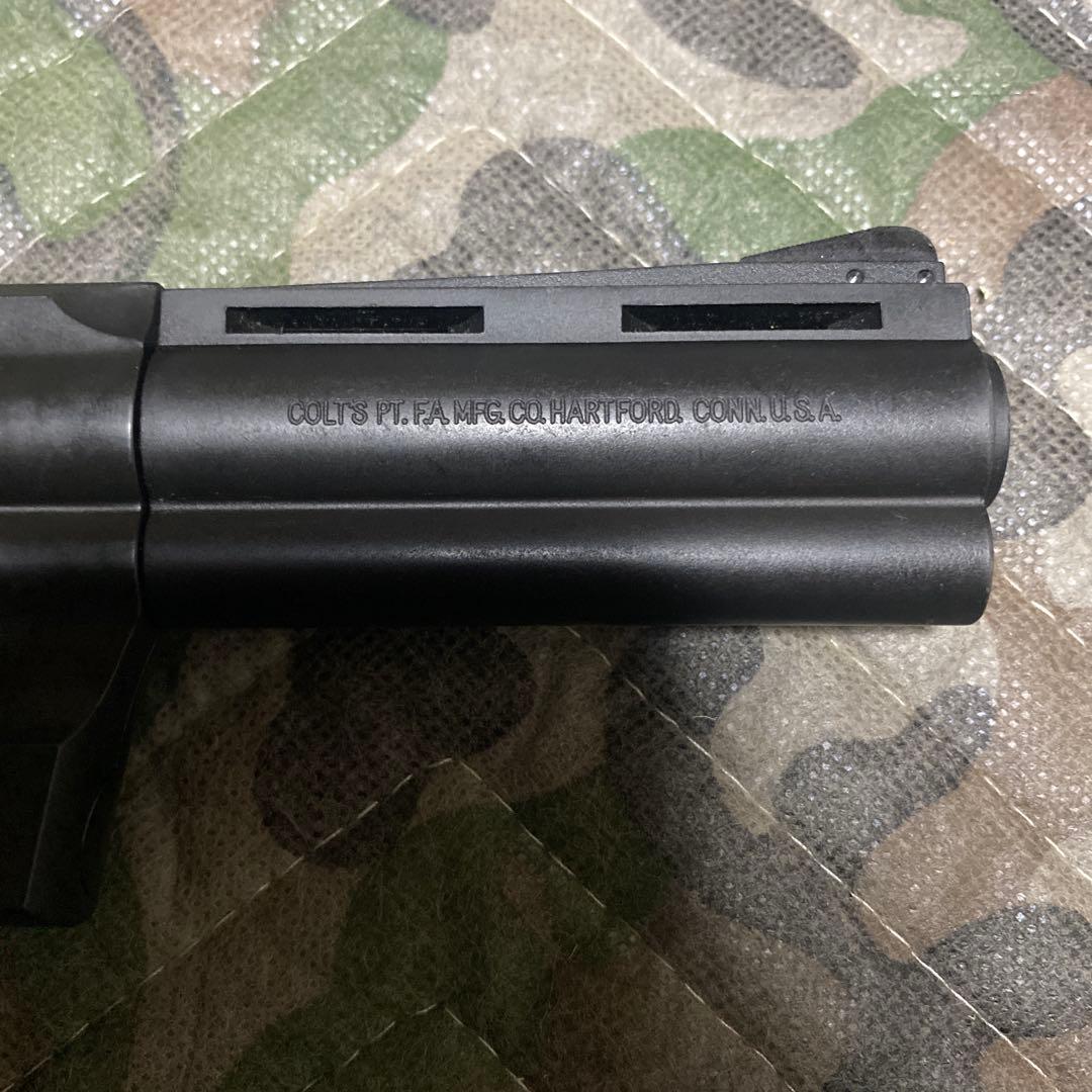 タナカ コルトパイソン 4インチ Rモデル HW ガスリボルバー