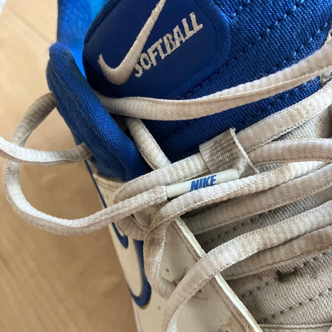 Nike Air スパイクシューズ ホワイト/ブルー