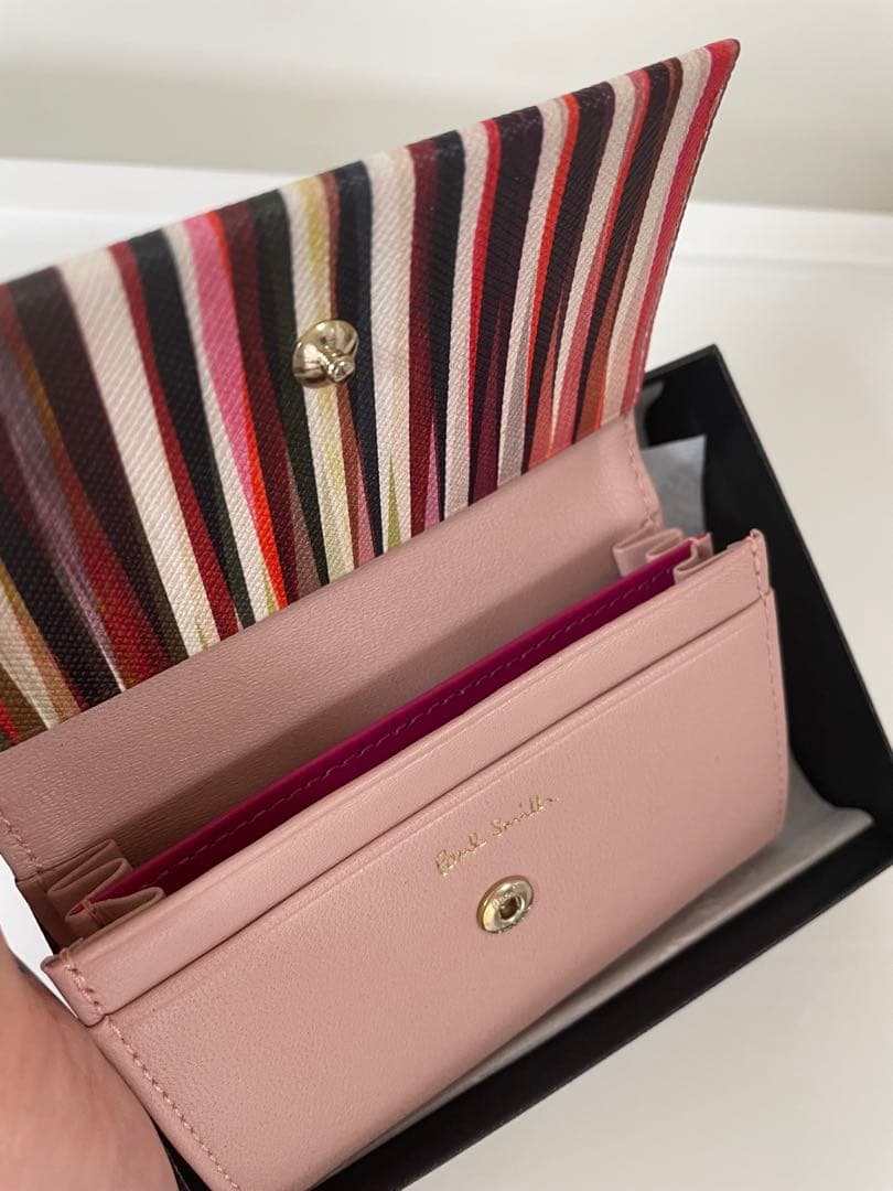 【新品未使用】 Paul Smith(ポールスミス)名刺入れ ピンク
