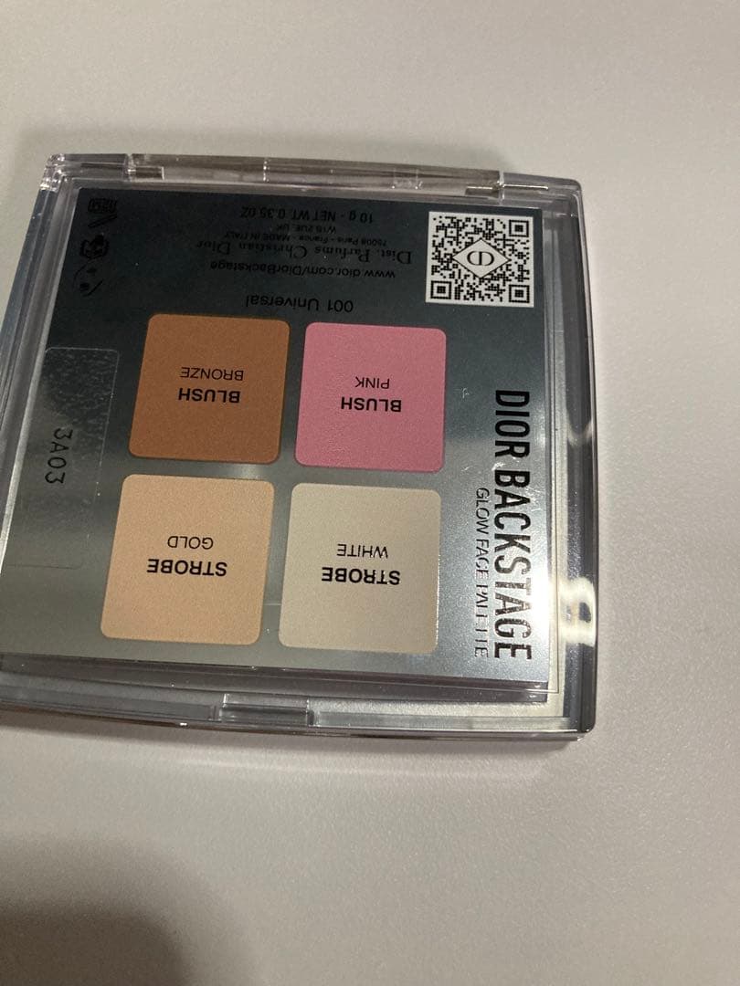 ディオール バックステージ フェイス グロウ パレット