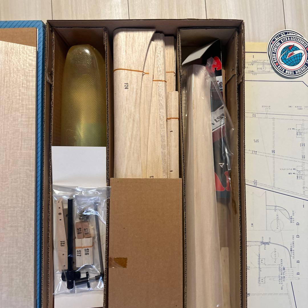 ラジコン　MK加藤無線飛行機　WILD 7（120-4Cycle）