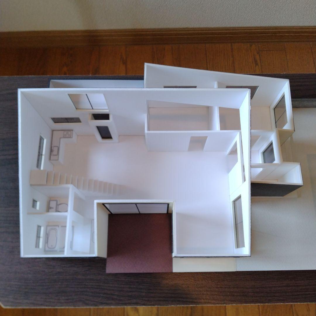 50分の1，平屋＆ロフト内外模型No.90『威風堂々328・凛』