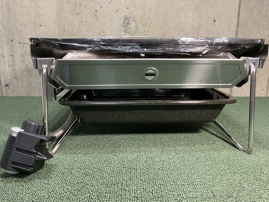 美品 雪峰苑 ＆ 雪峰苑専用 鉄板 グリル スノーピーク  peak