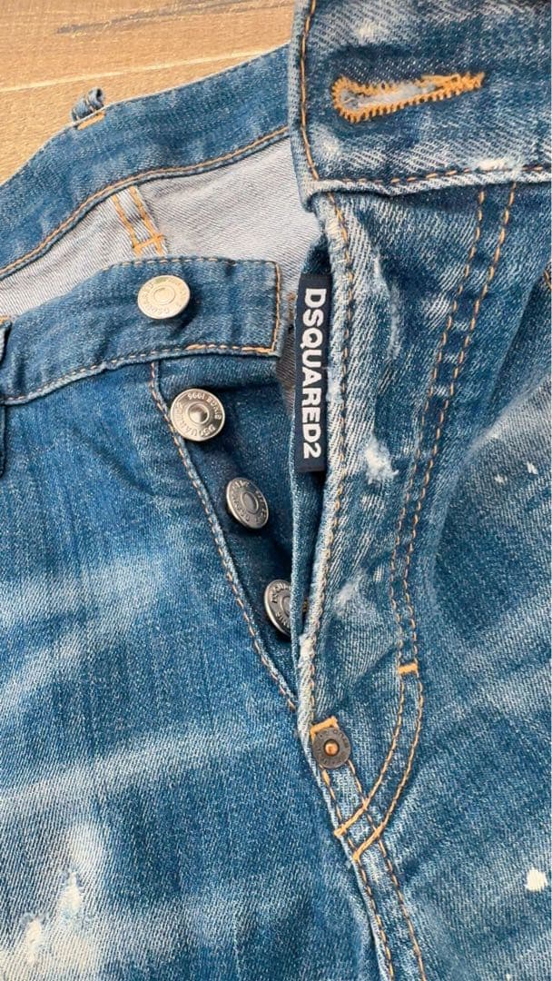 DSQUARED2 ダメージ加工デニム44